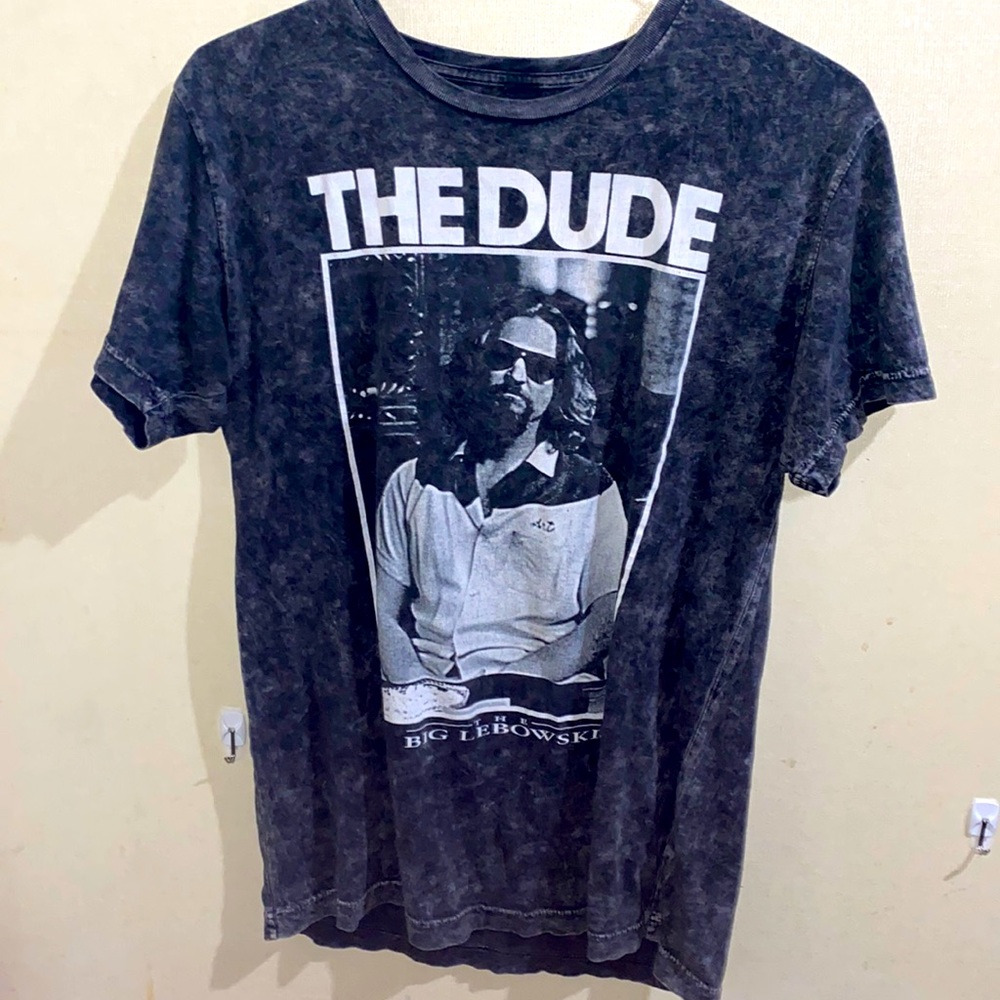 Grey Big Lebowski Vintage T-shirt